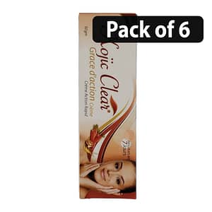 (Pack of 6) Kojic Clear Cream Fast Action Cream 50g