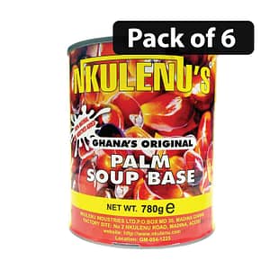 (Pack of 6) Nkulenu’s Palm Soup Base 780g