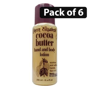 (Pack of 6) Queen Elisabeth Cocoa Butter Hand & Body Lotion 250ml