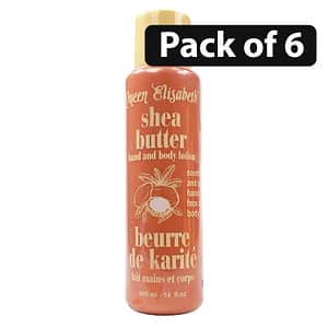 (Pack of 6) Queen Elisabeth Shea Butter Hand & Body Lotion 14oz