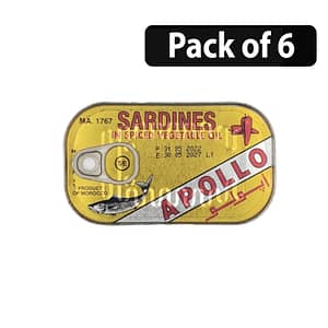 (Pack of 6) Sardines Apollo 125g