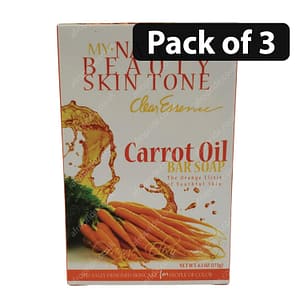 (Pack of 3) Clear Essence Carrot Oil Bar Soap 6oz