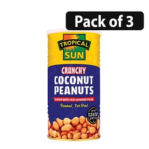 (Pack of 3) Tropical Sun Crunchy Coconut Peanut