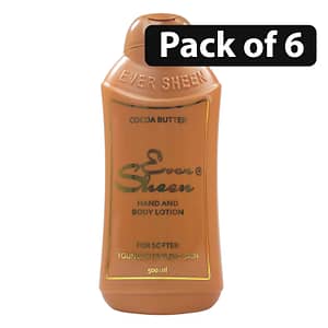(Pack of 6) Ever Sheen Cocoa Butter Hand & Body Lotion