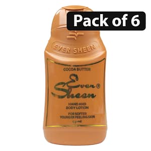 (Pack of 6) Ever Sheen Cocoa Butter Hand & Body Lotion 250ml