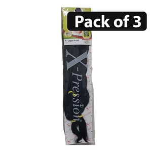 (Pack of 3) Xpression Lagos Braid