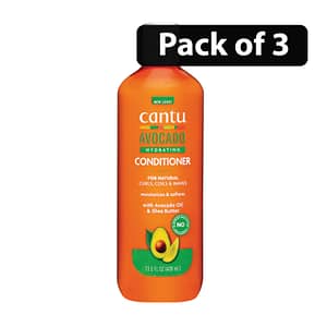 (Pack of 3) Cantu Avocado Conditioner with Avocado Oil & Shea Butter 13.5oz