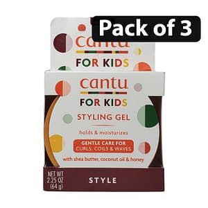(Pack of 3) Cantu Care For Kids Styling Gel 64g