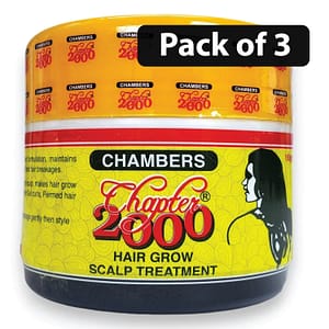 (Pack of 3) Chambers Chapter 2000 Hair Grow Scalp Treatment 160g