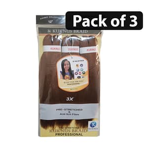 (Pack-of-3)-Kuknus-Braid-Professional-3X-12inches-30
