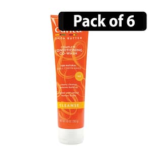 (Pack of 6) Cantu Shea Butter For Natural Hair Complete Conditioning Co-Wash 10oz