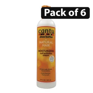 (Pack of 6) Cantu Shea Butter Moisturizing Curl Activator Cream 12oz