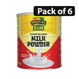 (Pack of 6) Tropical Sun Instant Full Cream Milk Powder