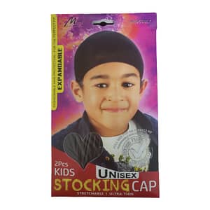 Murry Unisex 2PCS Kids Stocking Cap M1953BLK