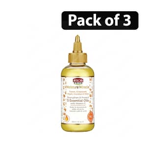 (Pack of 3) African Pride Moisture Miracle 5 Essential Oils 118ml