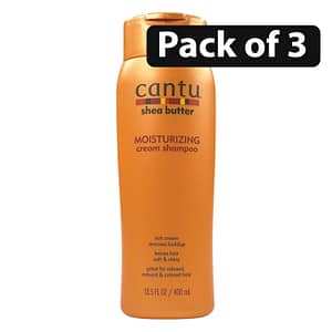 (Pack of 3) Cantu Shea Butter Moisturizing Cream Shampoo 13.5oz