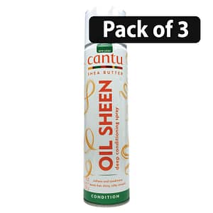 (Pack of 3) Cantu Shea Butter Oil Sheen Deep Conditioning Spray