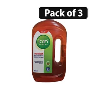 (Pack of 3) Ican London Antiseptic Disinfectant Antibacterial