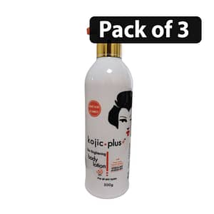 (Pack of 3) Kojic Plus Skin Brightening Body Lotion 500g