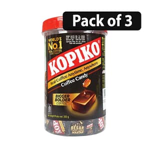 (Pack of 3) Kopiko Coffee Candy 350g (50 Candies)