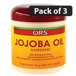 (Pack of 3) ORS Jojoba Oil Hairdress 156g