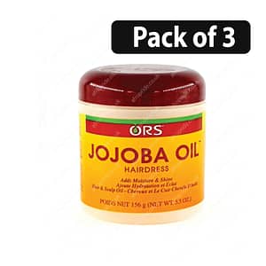 (Pack of 3) ORS Jojoba Oil Hairdress 156g