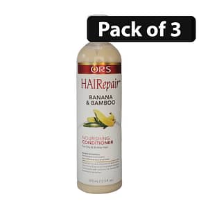 (Pack of 3) ORS Organic Root Stimulator Hair Repair Nourishing Conditioner 12.5oz