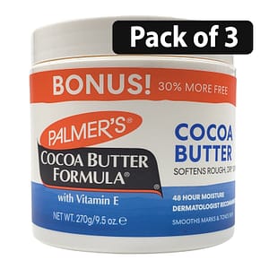 (Pack of 3) Palmer’s Cocoa Butter Formula 24 Hour Moisture 9.5oz