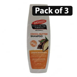 (Pack of 3) Palmer’s Cocoa Butter Shampoo 400ml/13.5fl.oz