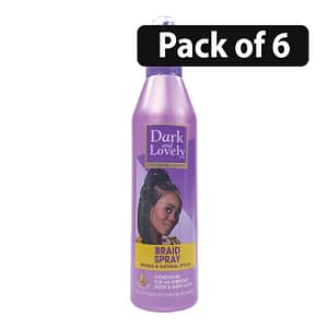 (Pack of 6) Dark & Lovely Conditioning Braid Spray 250ml