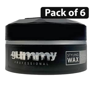 (Pack of 6) Gummy styling wax casual look