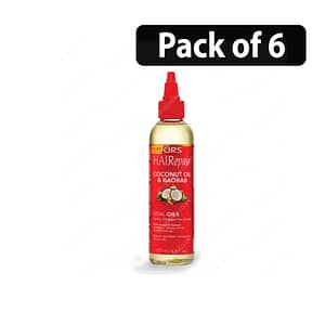 (Pack of 6) ORS Hair Repair Coconut Oil & Baobab Vital Oils 127ml