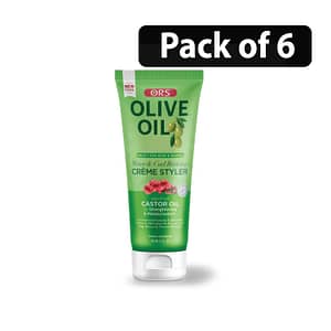 (Pack of 6) ORS Olive Oil FIX-IT Wave & Curl Reviving Creme Styler 150ml