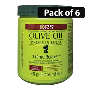 (Pack of 6) ORS Olive Oil Professional Creme Relaxer Normal 18.7oz