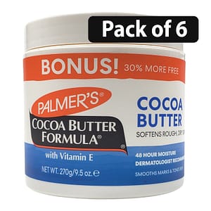 (Pack of 6) Palmer’s Cocoa Butter Formula 24 Hour Moisture 9.5oz