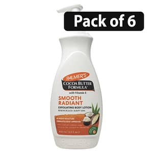 (Pack of 6) Palmer’s Smooth Radiant Exfoliating Body Lotion 400ml