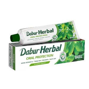 Dabur Herbal Toothpaste 130g Basil