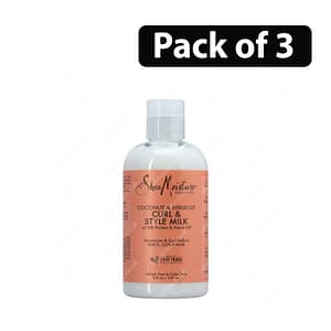 (Pack of 3) Shea Moisture Curl & Style Milk 8oz