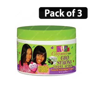 (Pack of 3) Africa’s Best Kids Organic Gro Strong Triple Action Growth Stimulating Therapy 7.5oz