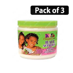 (Pack of 3) Africa’s Best Kids Organics Hair Nutrition Protein Enriched Conditioner 15oz