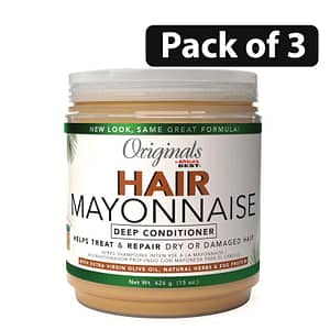 (Pack of 3) Africa’s Best Originals Hair Mayonnaise Creme 15oz