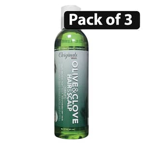 (Pack of 3) Africa’s Best Originals Olive & Clove Oil Therapy 6oz