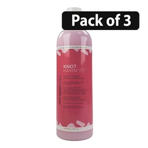 (Pack of 3) Aunt Jackie’s Kids Knot Havin’ It Leave-In Ultimate Detangling Moisturizer 12oz