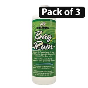 (Pack of 3) Benjamins Bay Rum 8oz
