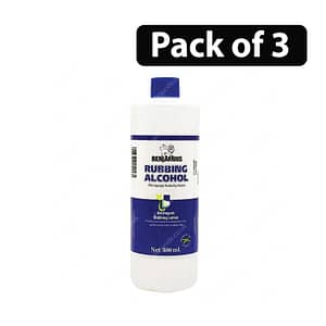 (Pack of 3) Benjamins Rubbing Alcohol 500ml