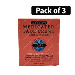 (Pack of 3) Clear Essence Exclusive Medicated Fade Creme 4oz
