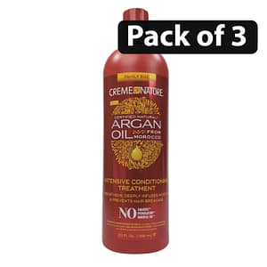 (Pack of 3) Creme of Nature Intensive Conditioning Treatment 20oz