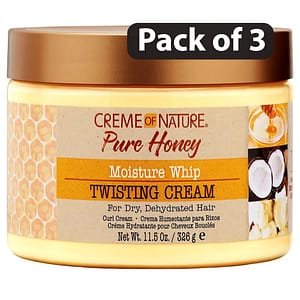 (Pack of 3) Creme of Nature Moisturize Whip Twisting Cream 11.5oz