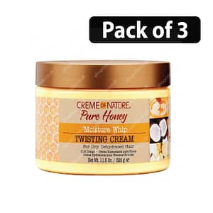 (Pack of 3) Creme of Nature Moisturize Whip Twisting Cream 11.5oz