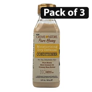 (Pack of 3) Creme of Nature Moisturizing Dry Defense Conditioner 12oz